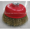 Cup Brushes-Crimped Wire of 2.5′′